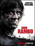 Affiche du film “ John Rambo", de  Sylvester Stallone.